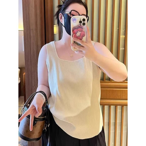 夏季特大碼女裝吊帶背心胖mm2-300斤遮肚加肥上衣寬松內搭打底衫