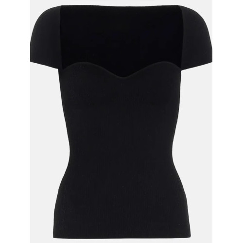 nothing written針織上衣女25春款法式低領修身設計感小衆打底衫