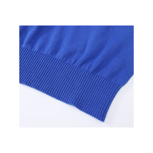 春秋圓領純棉針織衫保羅毛衣男純色打底衫商務休閒薄款修身毛線衣