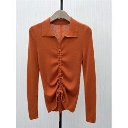 文●2025秋季新品 針織衫女彈力修身顯瘦氣質長袖打底衫上衣231