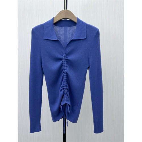 文●2025秋季新品 針織衫女彈力修身顯瘦氣質長袖打底衫上衣231