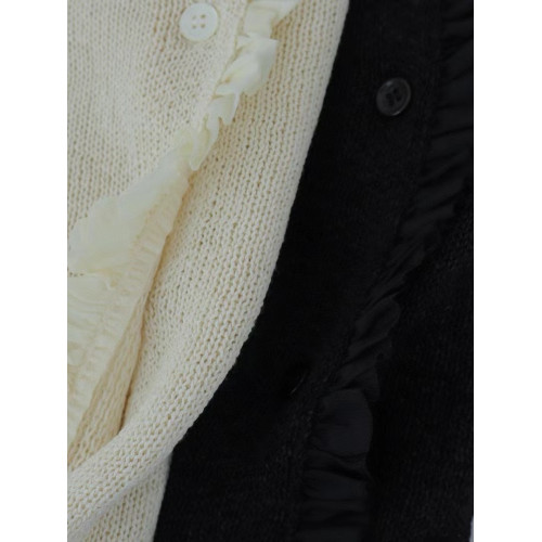 2025夏季新款女裝白色無袖毛針織衫女寬松圓領套頭打底衫