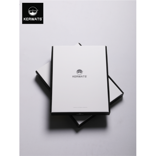 KERWATS秋冬2025新款個性字母胸花圓領簡約打底衫大碼寬松衛衣男