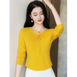 秋冬女裝2025新款薄款針織衫女套頭修身小個子短款毛衣內搭打底衫