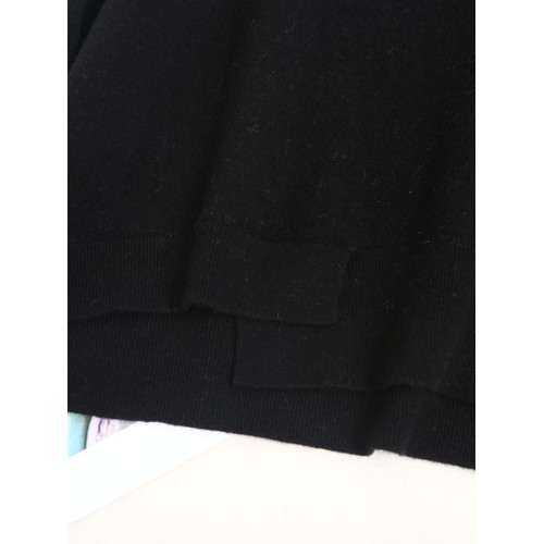 100%純羊絨剪標秋冬款打底衫內搭毛衣女士寬松短袖半高領上衣