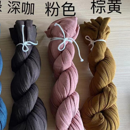 素樸布衣 古蘭木原創無折618229百搭復古套頭堆堆領壓褶打底衫女