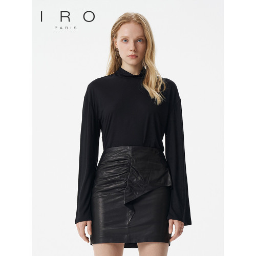 IRO Night 2025年春季純色打底衫高領毛衣針織衫WM19ELAURA22W