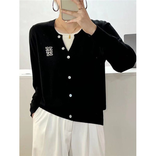 洋氣減齡假兩件針織衫套頭外搭小衫春秋新款遮肉顯瘦圓領打底衫女