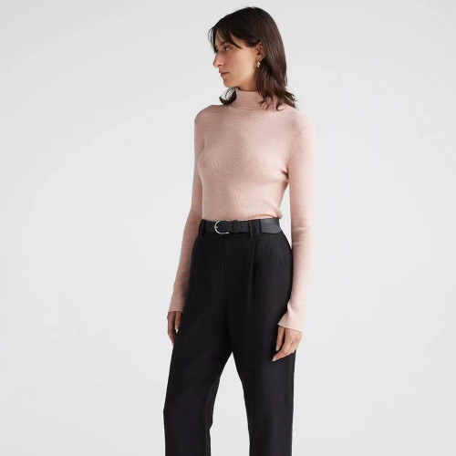 迷失的羊美利奴羊毛速乾衣高領打底衫美麗諾羊毛秋冬保暖修身長袖