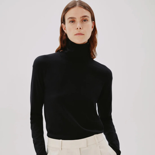 迷失的羊美利奴羊毛速乾衣高領打底衫美麗諾羊毛秋冬保暖修身長袖