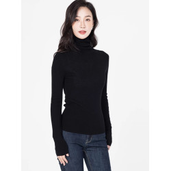 麥系列春秋簡約時尚修身顯瘦別致減齡打底衫高領針織衫WX961486