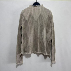 達衣巖剪標尾單微瑕春秋薄款立領長袖打底衫針織套頭衫DAUA018362