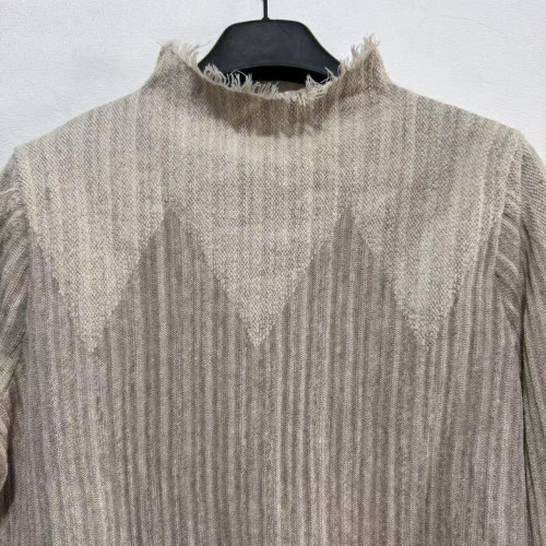 達衣巖剪標尾單微瑕春秋薄款立領長袖打底衫針織套頭衫DAUA018362