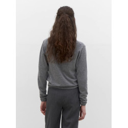 lerobe美娜羊毛針織衫女2025春季新款內搭打底衫休閒時尚圓領毛衣