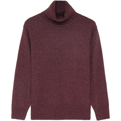 恒源祥羊毛衫女秋冬2024新款高領打底衫羊絨寬松時尚內搭加厚毛衣