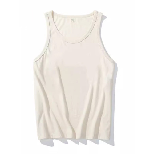 純棉背心男士夏季薄款跨欄坎肩打底汗衫運動健身大碼無袖t恤