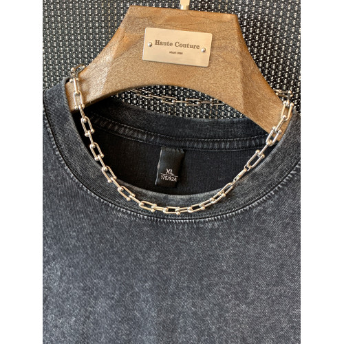 JIAF夏季休閒百搭寬松無袖背心做舊純棉T恤痞帥氣青少年運動上衣