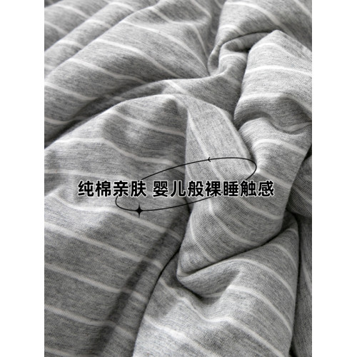 天竺棉春秋被子可水洗機洗夏涼被無印純棉四季針織棉冬季加厚被芯