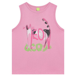 51嘻哈多巴胺甜辣趣味印花情侶坎肩背心男女夏季潮牌運動無袖T恤