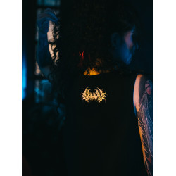 雙頭燕EKHLAS紋身師ARCS阿克斯刺青暗黑搖滾哥特龐克祭司街舞背心