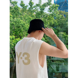 潮牌運動背心男夏季大字母印花圓領坎肩純棉上衣休閒無袖t恤男ins