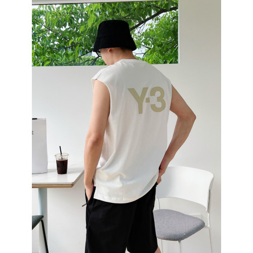 潮牌運動背心男夏季大字母印花圓領坎肩純棉上衣休閒無袖t恤男ins