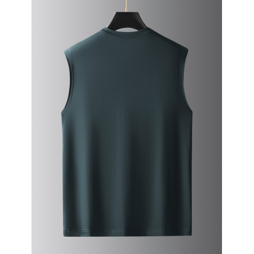 加肥加大碼歐版肥佬寬松莫代爾背心男士胖子運動無袖t恤坎肩汗衫T