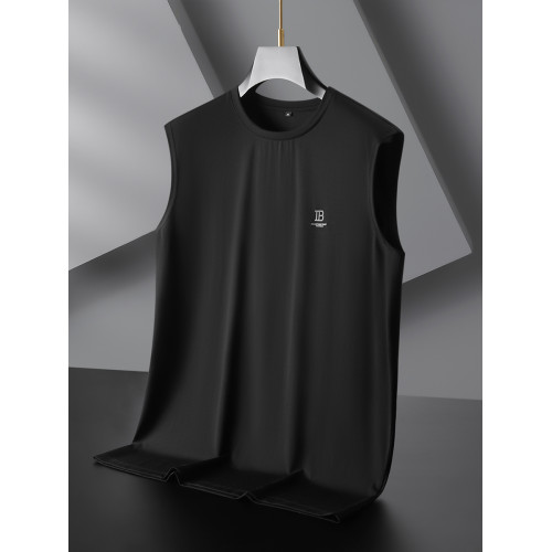 加肥加大碼歐版肥佬寬松莫代爾背心男士胖子運動無袖t恤坎肩汗衫T