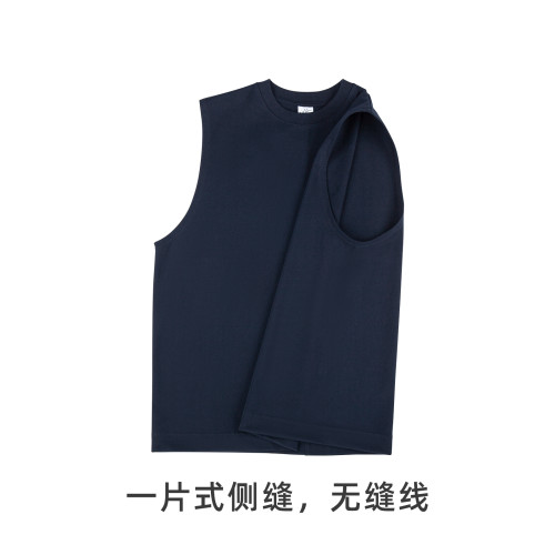 IDLT 無袖背心 320g重磅 寬松T恤 高品質全棉TEE 百搭基礎款潮ins