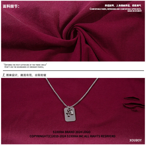 51嘻哈街頭重工紥染漸變無袖T恤夏季美式廢土風破洞坎肩背心男生