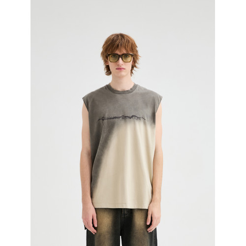 【明星同款】Organic Emotion無袖美式復古廢土風夏季坎肩背心OE