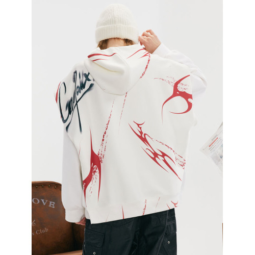 GENANX閃電潮牌背心連帽衛衣男太空棉抗皺無袖套頭上衣陳濬銘同款 GENANX閃電潮牌背心連帽衛衣男太空棉抗皺無袖套頭上衣陳濬銘同款