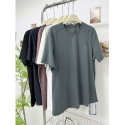 她熾2530-1涼芯T恤衫男士圓領短袖速乾透氣運動休閒上衣涼感背心