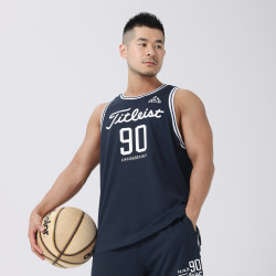 HANSBENNY2025夏季男士新款純棉背心透氣運動健身籃球背心訓練