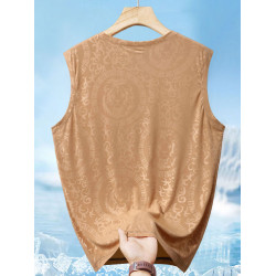 360斤加肥加大冰絲背心特大碼薄款外穿健身速乾坎肩寬松運動涼感