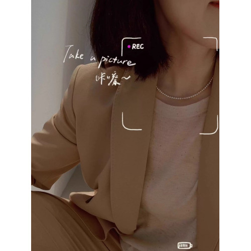 軟糯舒適~極簡裸穿感珠片紗100%羊毛針織衫女輕薄寬松百搭打底衫