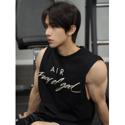 FOG COKR美式潮牌ESSENTIALS男士運動籃球坎肩健身無袖背心T恤夏