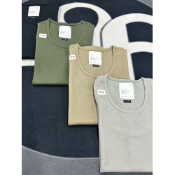 86精工製造MDNS24SS吸溼速乾聚酯纖維寬松雙面華夫格背心餘文樂