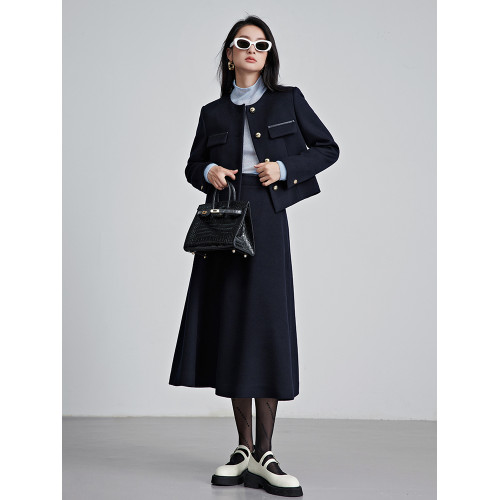 vilan/慧蘭氣質專櫃款針織衫女冬新款基礎百搭簡約高領打底衫上衣