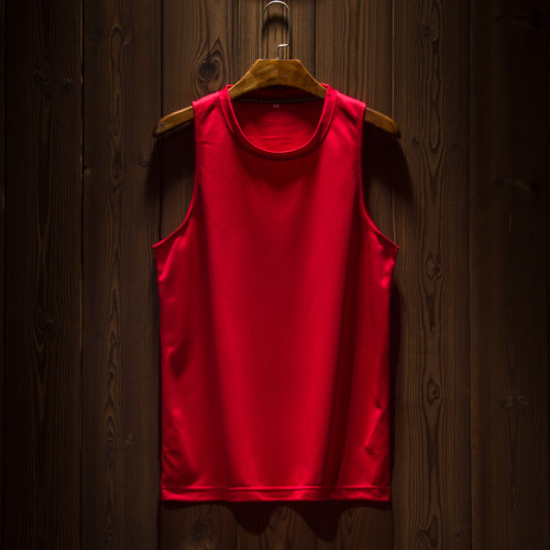 美式籃球服純黑色運動訓練球上衣戶外跑步速乾衣坎肩背心男潮健身