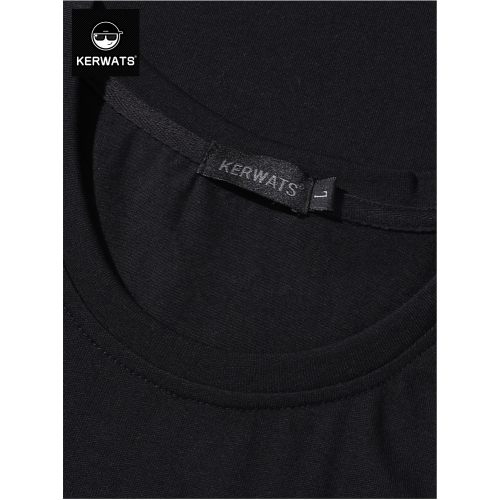 KERWATS夏季溫變七彩小狗印花無袖t恤寬松休閒男女圓領吸汗背心潮