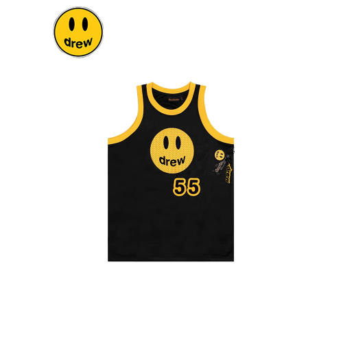 Drew House無袖背心男籃球運動健身球衣美式潮牌休閒寬松坎肩T恤