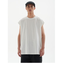 Crissrex Store BUTTBILL 復古涼感面料索羅娜無袖坎肩打底衫背心