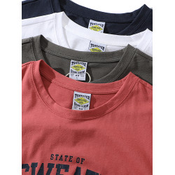 美式純棉背心男夏季薄款外穿休閒寬松印花無袖坎肩運動健身上衣潮