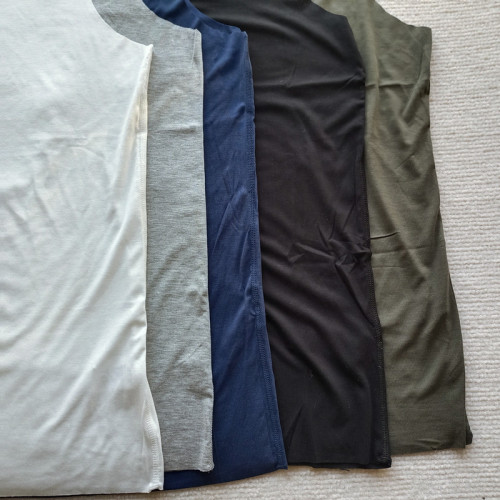 慕家 男士無痕隨心裁無袖背心 夏季寬松超舒適大彈力80S莫代爾 慕家 男士無痕隨心裁無袖背心 夏季寬松超舒適大彈力80S莫代爾