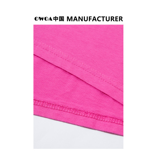 OWOA 美式復古小衆設計感柳釘漸變刺綉背心男女夏季寬松無袖上衣