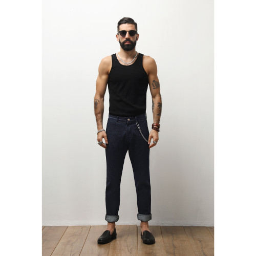 艾比路春夏打底利器！針織全棉彈力羅紋圓弧下擺曡穿打底男背心