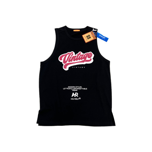 質感純棉好面料!肌肉男背心無袖T恤顯身材健身修身運動旅遊寬松