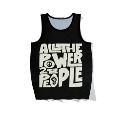 夏季黑色寬松打底衫汗背心衣服無袖T恤男美式街頭籃球服高街坎肩