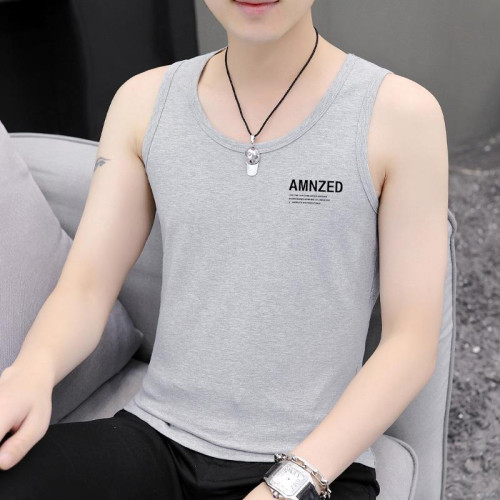 皮爾卡丹運動夏季短袖男背心修身男士跨欄休閒透氣純棉跑步打底衫